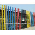 ISO9001 Clôture PVC Palisade Revêtue